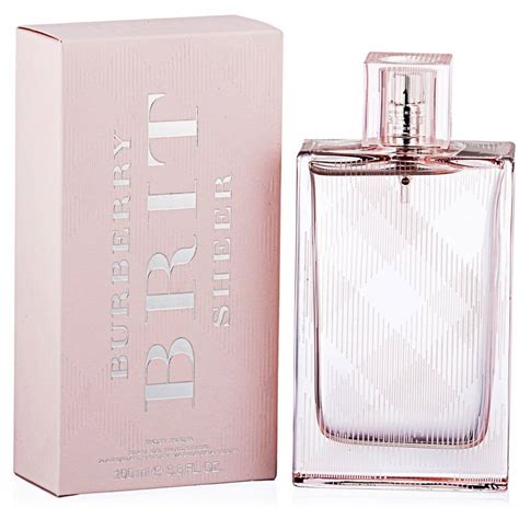 brit sheer for her eau de toilette|burberry brit sheer spray.